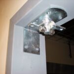 cased open frame for traffic door