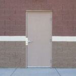 exterior commercial steel door