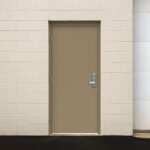 flush hollow metal door