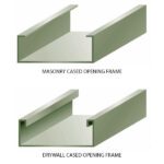 hollow metal cased opening frames